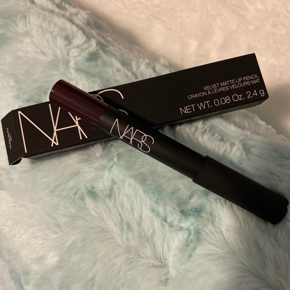 NARS Velvet Matte Long Lasting Lip Pencil Lipstick Train Bleu New In Box